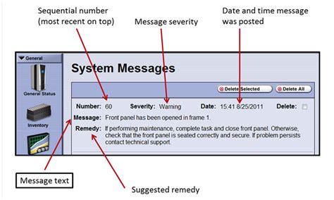 System Messages .
